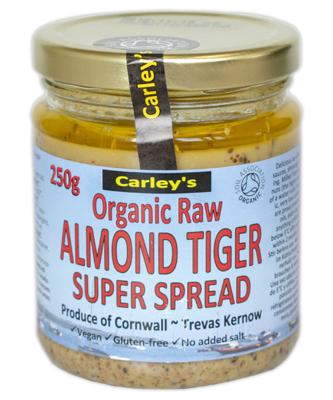 Carley's Biologische Amandel & Tijgernoot Spread 250 Gram