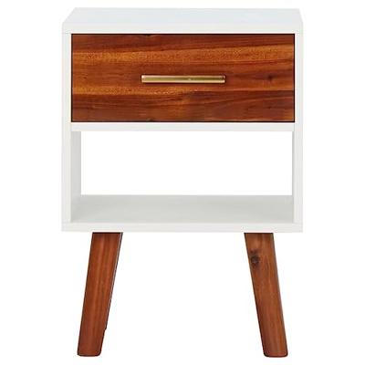 VidaXL Nachtkastje 40x30x57 cm massief acaciahout