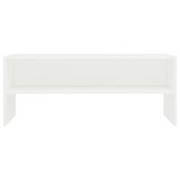 Tv-meubel 100x40x40 cm spaanplaat wit - thumbnail