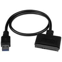 Kabel Micro USB Startech USB312SAT3CB Zwart - thumbnail