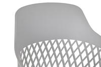 Keukenstoel DKD Home Decor Lichtgrijs 57 x 57 x 80,5 cm - thumbnail