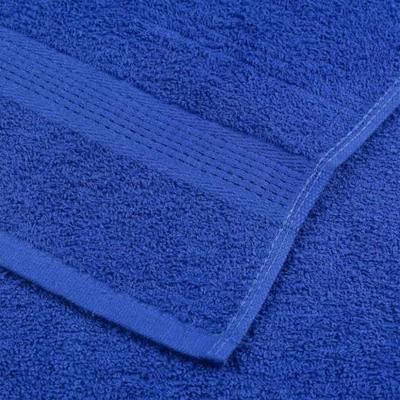 VidaXL Badhanddoeken 4 st 100x150 cm 360 g/m² 100% katoen blauw