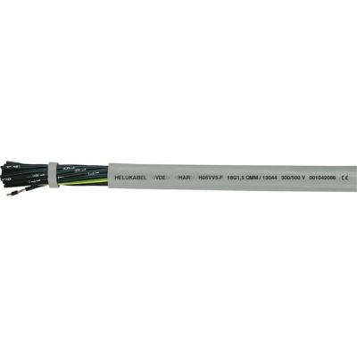 HELU H05VV5-F (NYSLYÖ-JZ) Stuurstroomkabel 5 G 2.5 mm² Grijs 13052-1000 1000 m