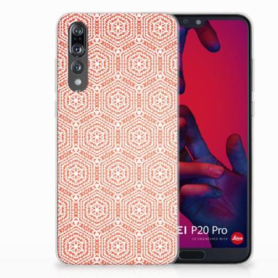 Huawei P20 Pro | TPU bumper | Pattern Orange