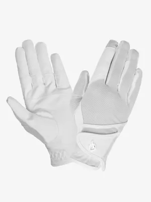 LeMieux Handschoenen Pro Mesh wit maat:s