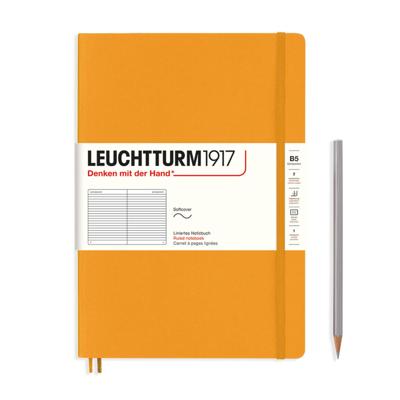 Leuchtturm Rising Sun, Softcover, Composition (B5), 123 p., ruled