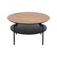 Salontafel Soto - eikenkleur - Ø80 cm - thumbnail