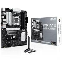 ASUS prime b650-plus wifi socket am5 moederbord (zwart/zilver, raid, 2.5gb-lan, wi-fi 6e, bt 5.3, sound, atx) - thumbnail