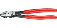 Knipex 74 21 200 Kracht-zijsnijtang 200mm gebogen met kunststof grepen | geatramenteerd - thumbnail