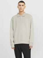 Jack & Jones Jjebradley Sweat Polo Noos Sweater Moonbeam - thumbnail