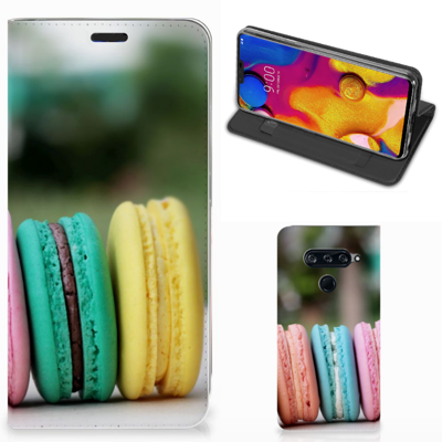 LG V40 Thinq | Flip Style Cover | Macarons
