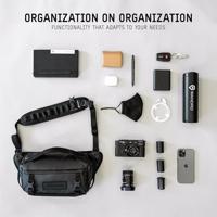 WANDRD Cameratas - Rogue Sling Crossbody Camera Case - Gemaakt van ballistische nylon stof, werkt als een Sling Laptop Tas, Wasatch Groen, 6L, Messenger Tas - thumbnail