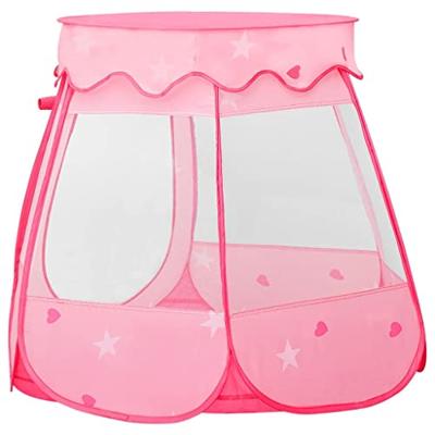 VidaXL Kinderspeeltent met 250 ballen 102x102x82 cm roze VidaXL Kinderspeeltent met 250 ballen 102x102x82 cm roze