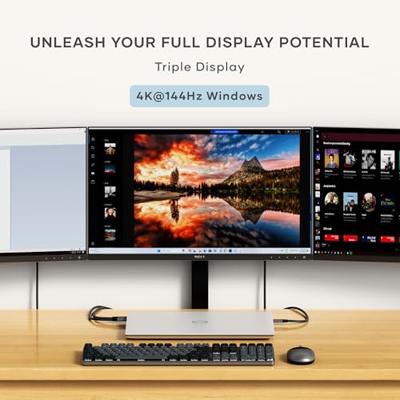 SATECHI USB4 V2 Pro Kabel, USB C Kabel (1.2m), tot 120Gbps Gegevensoverdracht, 240W Stroomvoorziening, 8K@60Hz-Scherm, Compatibel met Thunderbolt 5/4/3, voor MacBook, Windows en meer