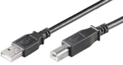 MicroConnect usbab05b usb A, usb b zwart