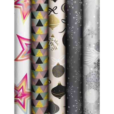 Inpakpapier Stewo Dazzling Yule 200x70cm assorti | 60 stuks Inpakpapier Stewo Dazzling Yule 200x70cm assorti | 60 stuks