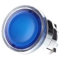 Schneider Electric ZB4BW36 ZB4BW36 Terugstelbaar (Ø) 22 mm Zonder markering Chroom, Blauw 1 stuk(s) - thumbnail