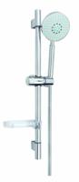 Glijstangset Sanilux Yara Rainshower verstelbare handdouche Inclusief doucheslang 150cm - thumbnail