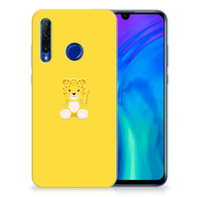 Honor 20 Lite Telefoonhoesje met Naam Baby Leopard Honor 20 Lite Telefoonhoesje met Naam Baby Leopard