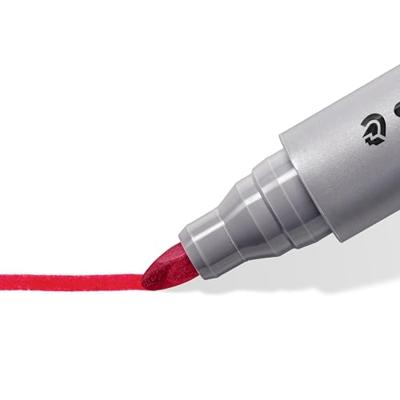 Viltstift staedtler 356 voor flipover rond 2mm ass