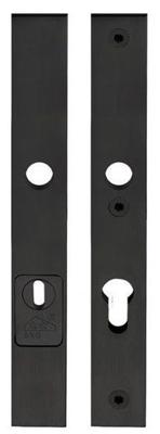 Formani Square LSQSM-28KT massieve veiligheidsschilden met kerntrekbeveiliging kruk/kruk SKG*** PC92 - mat zwart Formani Square LSQSM-28KT massieve veiligheidsschilden met kerntrekbeveiliging kruk/kruk SKG*** PC92 - mat zwart