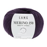 Lang Yarns Merino 150 080 Kleur: Aubergine - thumbnail