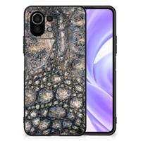 Xiaomi 11 Lite 5G NE | Mi 11 Lite Dierenprint Telefoonhoesje Krokodillenprint - thumbnail
