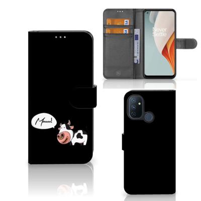 OnePlus Nord N100 Leuk Hoesje Cow OnePlus Nord N100 Leuk Hoesje Cow