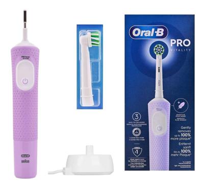 Oral B Vitality pro lila 1 Stuks Oral B Vitality pro lila 1 Stuks
