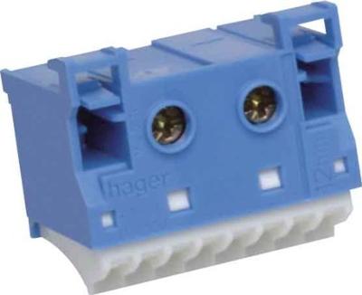 Hager KN10N Klemblok Meerdere kleuren 63 A 1 stuk(s)