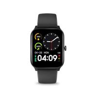Nedis SmartLife-Watch - LCD - IP68 - Maximale gebruiksduur: 14400 min - Android/IOS - Zwart - thumbnail