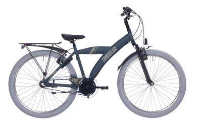 Bikefun Kinderfiets 26" bike fun camouflage met shimano nexus 3 - mat donkergroen