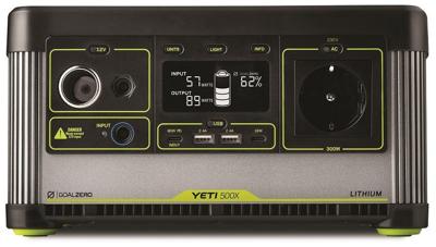 Goal Zero Yeti 500X Euro Type C Plug powerstation