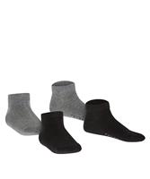 FALKE 2-paar Happy Kinder sneakersokken - Katoenen enkelsokken - thumbnail