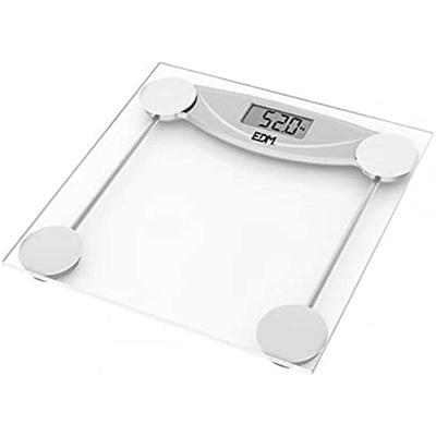 Digitale Personenweegschaal EDM 07520 Zwart Transparant Kristal 180 kg Digitale Personenweegschaal EDM 07520 Zwart Transparant Kristal 180 kg