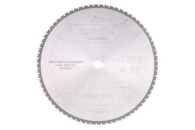 Metabo Accessoires Cirkelzaagblad | Steel Cut Classic | 355x25,4mm | Z2 FZFA/FZFA 4° - 628669000 Metabo Accessoires Cirkelzaagblad | Steel Cut Classic | 355x25,4mm | Z2 FZFA/FZFA 4° - 628669000