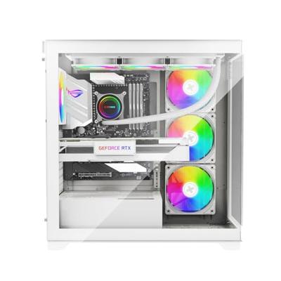 Xilence Gleam Midi-tower PC-behuizing Wit Zijvenster