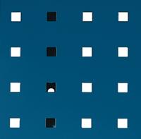 Bott Geperforeerde plaat | B457xL1486mm | gentiaanblauw, RAL 5010 | 1 stuk - 14025118.11 14025118.11 - thumbnail