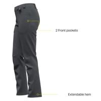 Safety Jogger Damesbroek Kasai | Grijs | Maat 34 - 5401124489057 - thumbnail