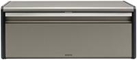 Brabantia Broodtrommel met Klepdeksel Platinum - thumbnail