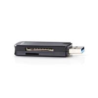 Nedis CRDRU3100BK Kaartlezer Multicard Usb 3.0 5 Gbps - thumbnail