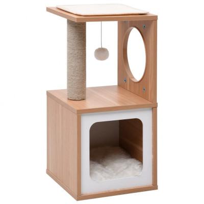 VidaXL Kattenkrabpaal met sisal krabmat 60 cm