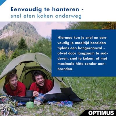 Optimus Crux Lite Brander Aluminium