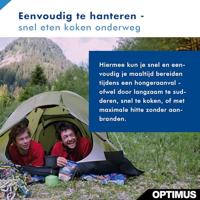 Optimus Crux Lite Brander Aluminium - thumbnail