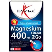 Lucovitaal Magnesium Citraat 400mg 2Go 14Sticks - thumbnail