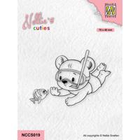 Nellie's Choice • nellie's cuties clear stempels hi buddy - thumbnail