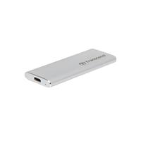 Transcend ESD240C 240 GB Externe SSD harde schijf USB-C Zilver TS240GESD240C - thumbnail