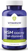 MSM 1000 mg > 99,9% zuiver + vitamine C - thumbnail