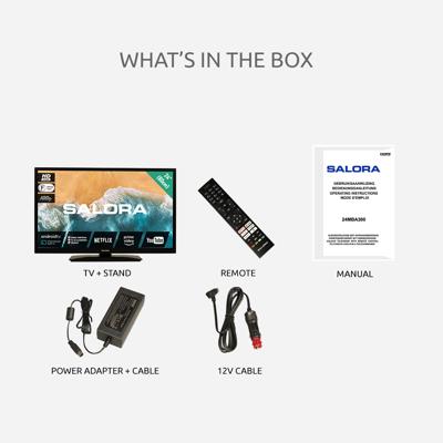 Salora 24MBA300 - 24 inch - LED TV
