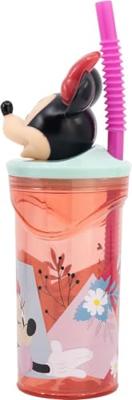 Beker met Rietje Minnie Mouse CZ11337 Roze 360 ml 3D